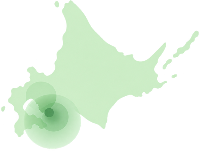北海道 函館市周辺の地図